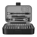 Precision Screwdriver Set, SOONAN 130 in 1 Tool Kit with 120 Bits Magnetic Screwdriver Set & 10-bit Tool Set Handy Repair Tool for Computer Phone Watch Camera Laptop