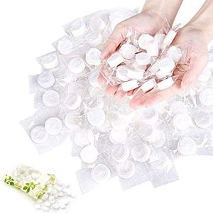 100Pcs Compressed Towel Tablets - Facial Tissue Compressed Disposable Face Towel Tablets Travel Towels Compressed Magic Towels for Face Cleaning - Camping Essentials Washcloths for Face Camping Towel