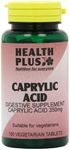 Health Plus Caprylic Acid 350mg Digestive Health Supplement - 100 Tablets