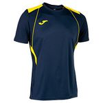 Joma Men's Championship VII T-Shirt, Yellow Navy, XXL