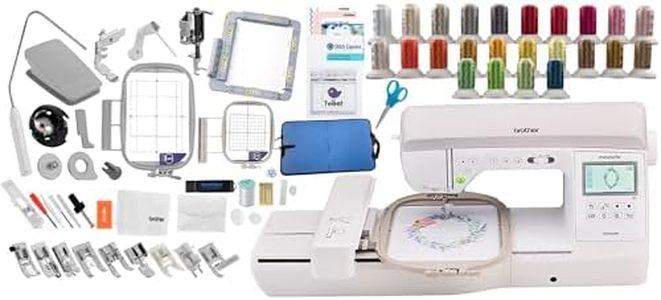 Brother Innov-ís NQ3550W Sewing & Embroidery Machine with Bonus Bundle