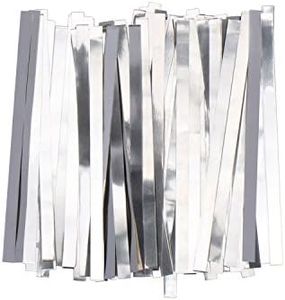 Pure Nickel Strip- 0.1x5x100mm 99.6% Nickel for 18650 Soldering Tab for High Capacity Lithium Li-Po Battery NiMh and NiCd Battery Pack Battery and Spot Welding 100 Count a U.S. Solid Product