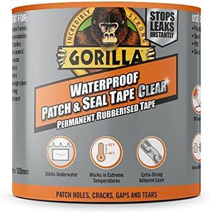 Gorilla Waterproof Patch & Seal Tape Clear 2.4m