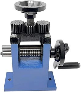 3" Mini Metal Rolling Mill Flat Design Gold Silver Metal Coins Ingots Jewelry Tool