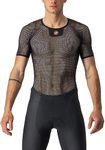 Castelli Men's Core Mesh 3 Short Sleeve Base Layer, Black, Large/X-Large