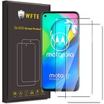 WFTE [2-Pack Screen Protector for Motorola Moto G8 Power,Anti-Scratch,Dust-Free Premium Screen Protector Tempered Glass For Moto G8 Power