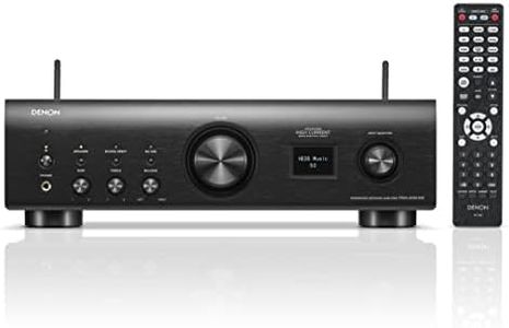 DENON Amplificador PMA-900HNE Hi-Fi, Amplificador estéreo con HEOS Integrado, 2 x 85 W, preamplificador Phono Integrado, Certificado Hi-Res, AirPlay 2, Bluetooth, Negro