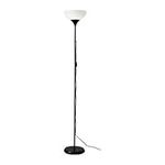 Ikea 101.398.79 Not Floor uplight lamp, Black, White, 69-inch by IKEA