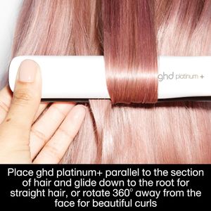ghd Platinum+ Hair Straightener – White