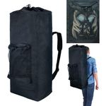 ROGJUK Laundry-Backpack Bag Large Heavy Duty Bags Portable Adjustable Shoulder With Drawstring Closure Shoes Detergent Laundry Bags For College Students Apartment Laundromat Travel Fit sheets& towels