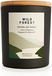 Wild Forest - Organic & Vegan, Luxury Scented Candles. Hand Poured in Loch Lomond, Scotland (+7 Scent Options)