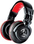 Numark Red Wave Carbon – Wired Professional DJ Headphones with Swivel Design, Detachable Headphone Cable, 1/8-inch Adapter and Case Included