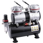 Fengda FD-196 Airbrush Mini Compressor with 3,5L Air Tank / 4Bar/ 6 Bar / Auto Stop/Start