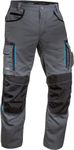 Uvex Tune-Up Work Trousers for Men - Cargo Trousers for Work - 35% Cotton - Grey - 48