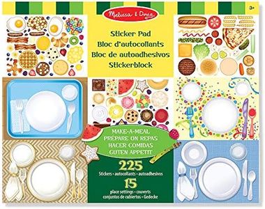 Melissa & Doug Sticker Pad - Make-a-Meal, 225+ Food Stickers