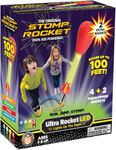 Stomp Rocket Ultra Rocket LED with Ultra Rocket LED Refill Pack, 6 Rockets [Packaging May Vary]