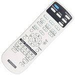 Universal Projector Remote Control for Epson Home Cinema, Powerlite, EB-, EX, VS, H, BrightLink, EMP- Series Projectors.