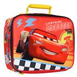 Disney Cars Lightning McQueen Lunch Box Carbon Cyber Kids Insulated Lunch Bag