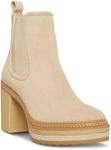 Steve Madden Women's Lexa Ankle Boot, Sand Suede, 9 US