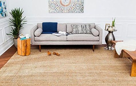 Anji Mountain Jute Area Rug, Natural, 8' x10'