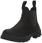 ECCO Women's Grainer Chelsea Boot, Black, 8-8.5