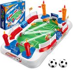 Mini Foosball Table Game for Kids Soccer Game Set Gifts Boys Toy Football Games Board for Indoor Sports Game Room Pinball Interactive Birthday Gift Toys for 3 4 5 6 7 8-12 Year Old Family Gatherings