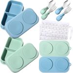 Uiifan 2 Pack Baby Suction Plate Se