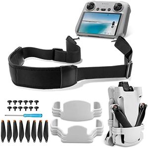 DJI Mini 3 Pro Propeller Protector, Propellers for Mini 3 Pro Accessories, DJI Smart Controller Lanyard RC Neck Strap, Fixer Propeller Holder for DJI Mini 3 Pro fly more Kit Drone Accessories
