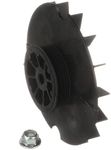 WH03X32218 1/3 Hp Motor Pulley & Nut Compatible With GE Washing Machines - Budora - WH39X27601, WH07X24695