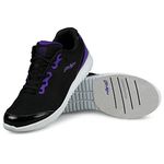 KR Strikeforce Glitz Purple Womens Athletic Bowling Shoe for RH & LH Bowlers