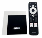 MECOOL KM7 Plus Android 11.0 Google TV Netflix Certified Android TV Player, Google Assistant voice remote, Chromecast, Prime Video, Youtube, Bluetooth, 4K HDR, Dual Band WiFi, KM7+