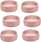 Dootafy 6 Pack Silicone Egg Poacher Microwavable Egg Bowls Individual Microwave Egg Cooker for Air Fryer Oven - Pink