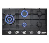 Kaiser Avantgarde Pro Turbo Gas Hob | 86cm Black Cooktop With 5 Gas Burners