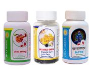 Jivan Shree Diabetic Care Pack a Metabolic formula Jivan Shree D 120 Capsule Metabolic Omega 60 Softgel Capsules Kayakalp Detox 60 Tablets (2 Months Pack) Free Diet Chart