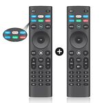 【Pack of 2】 Universal Remote Control for All VIZIO LED LCD HD 4K UHD HDR Smart TVs (D-Series/E-Series/M-Series/P/PX-Series/V-Series) Perfect Replacment Remote for Vizio TV Remote