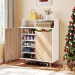 YITAHOME Shoe Cabinet with Doors, 5