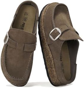 Project Cloud Clogs for Women - Memory Foam Women's Mules & Clogs - Water Resistant Womens Clogs Clogs & Mules - Non-Slip Clogs Women Footwear - Womens Mules for Women 2024 (Carline, Taupe, 7)