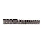 Stanley J74204 Proto 15-Piece 6 Point 1/2-Inch Drive Metric Impact Socket Set