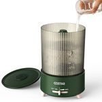 COSTAR Humidifier for Room Moisture, Whisper-Quiet 4.2 Litres Cool Mist Ultrasonic Humidifier with Large Capacity Water Tank Humidity, Top Fill, Auto-Shut off, Cold & Cough Relief (Green)