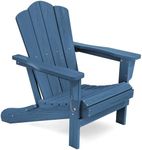 KINGYES Folding Adirondack Chair, H