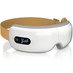 Breo iSee4 Eye Massager, Electric Eye Mask with Heat, Temple Massage, Quiet for Relax & Relief, Ideal Gifts for Women Men, Mother's day gift