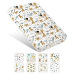 Moonlight Family Noiseless Pack n Play Mattress, 38”x26” Premium Foam Portable Pack and Play Mattresses, Odorless & Steady Playard Mattress fits ONLY Playpens (28.5 * 39.5"), Giraffe