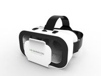 Jambar G-05 VR Shincon Virtual Reality Headset for iOS Android Smartphone Virtual Reality Headset Compatible with 4.7”-6.53” Smart Phone for TV, Movies & Video Games-VR Goggles