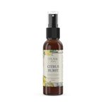 ISAK Citrus Burst Air Freshener Room Spray for Home Spray for fresh vibrant happy Smell, Enhance Mood, Scented Air Freshener used on Curtains, Cushions, Fabric Wall - 50 ml