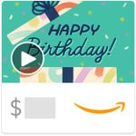 Amazon eGift Card - Happy Birthday 