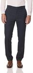 Calvin Klein Men's Slim Fit Dress Pant, Navy, 34W x 29L