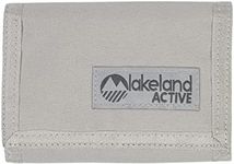 Lakeland Active Stowbank Classic Canvas Wallet - Ash Grey