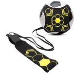 Soccer Training Belt, Football Kick Trainer, Solo Practice Training Aid, Soccer/Volleyball/Rugby Trainer, Adjustable Practice Belt for Kids and Adults Fits Ball Size 3, 4, 5, Kids and Adults