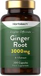 Ginger Capsules 3000mg | 200 High S