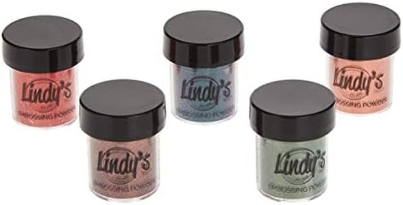 Lindy's embossing powder (autumn leaves set), 0.5 Ounce (Pack of 5)